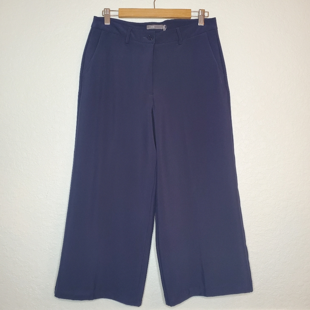 NWT VINCE | High-waisted Wide Leg Culotte Pants - Picture 4 of 8
